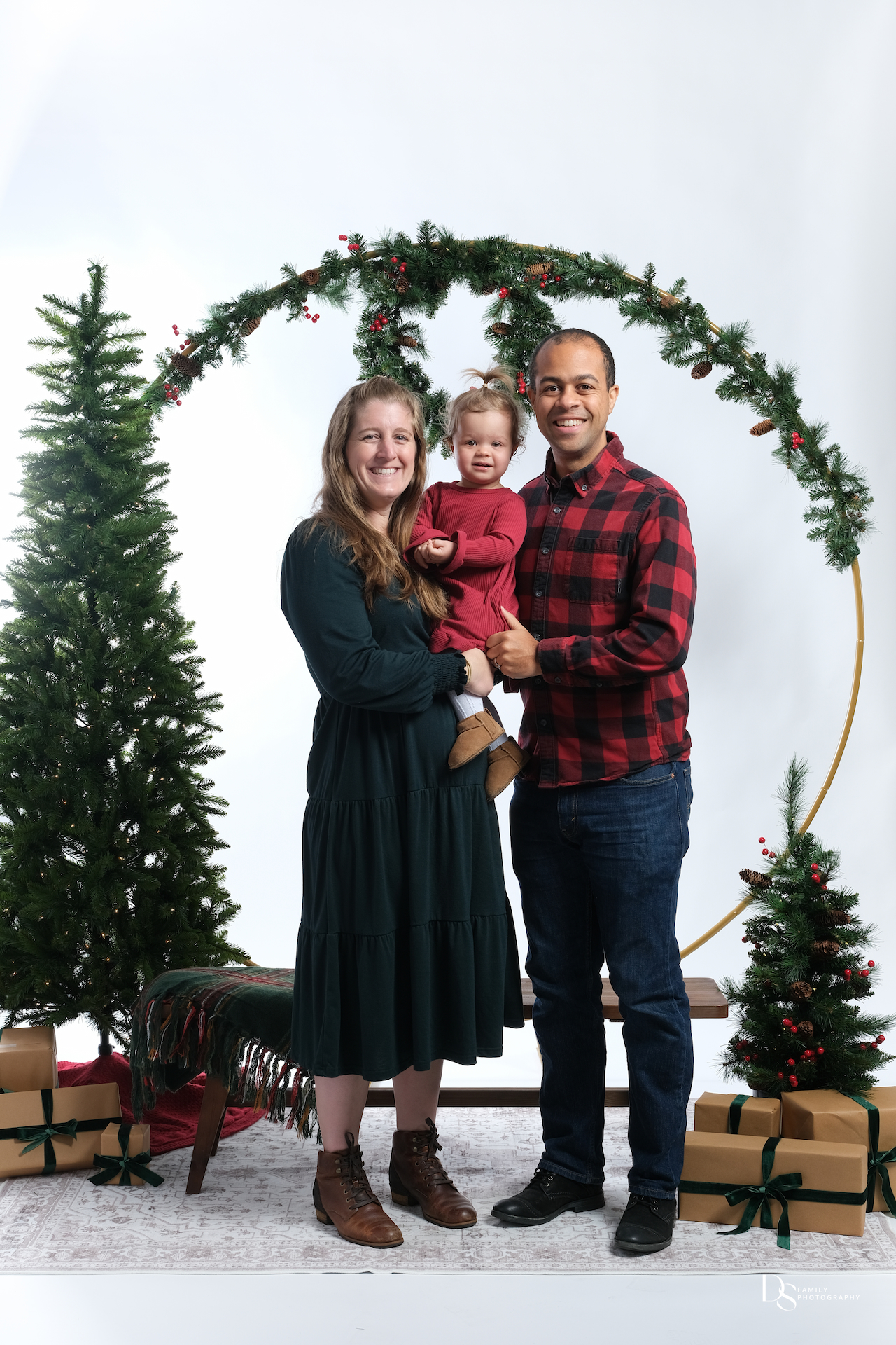 Family festive moment